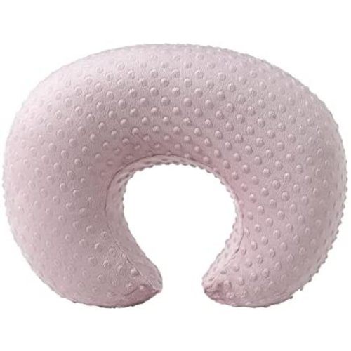 Nursing Pillow Cover, Minky Breastfeeding Pillow Slipcover Snugly Fits for Nursing Pillow for Baby Boys and Girls, Premium Quality Microfiber, Ultra Soft Comfortable (Sepia Rose)