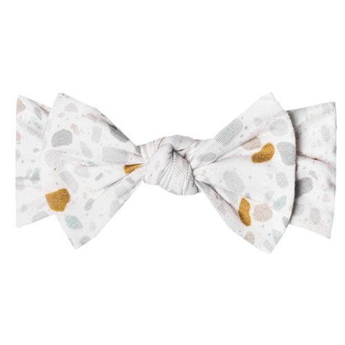 Copper Pearl Baby Bows: Stylish Headbands for Baby Girls, Premium Soft and Stretchy Baby Headbands, Perfect for Newborns, Trendy Designs - Leilani