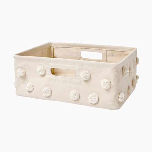 Pehr Pom Pom Hide Away Basket - Natural, Small