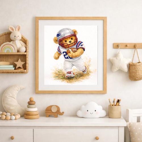 Patriots Bear Wall Art