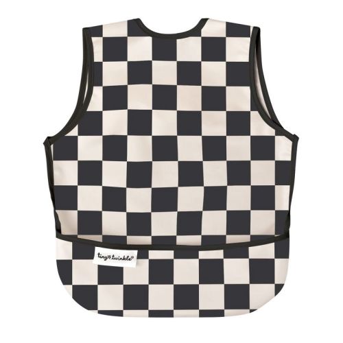Tiny Twinkle Mess-Proof and Waterproof Baby Bib/Apron, Machine Washable and BPA-Free