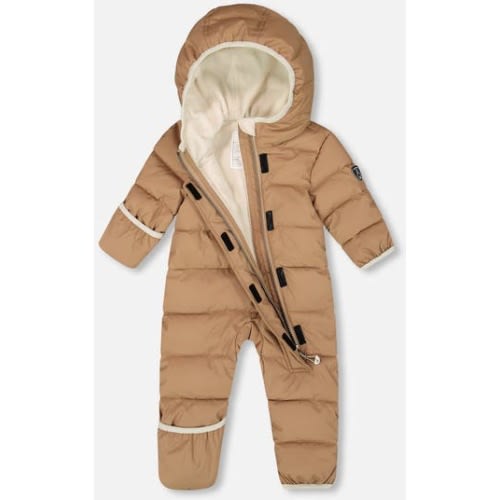 Gender Inclusive One-Piece Cloud Compressible Snowsuit Designed for Car Seat, 6M