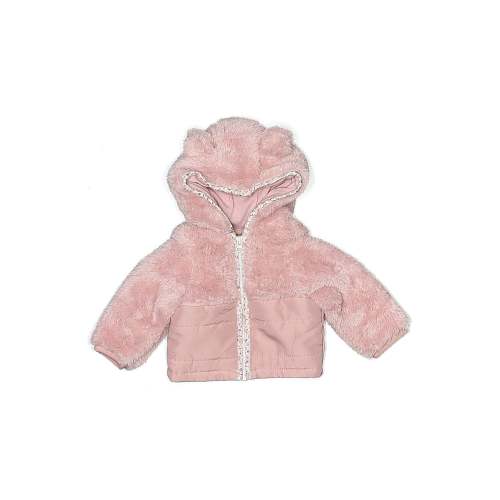 Carter's 100% Polyester Pink Jacket Size Newborn