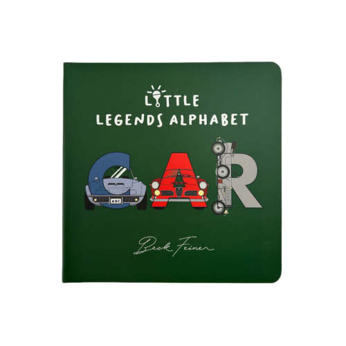 LITTLE LEGENDS CAR ALPHABET BOOK – Gearhead Kids