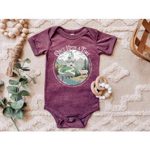 Once Upon a Terrasen Baby Bodysuit | Throne of Glass, Bookish Baby Apparel