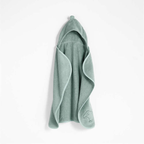 Nachi 100% Organic Cotton Blue Hooded Baby Towel