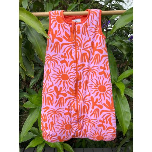 Retro Sun Bamboo Sleep Sack