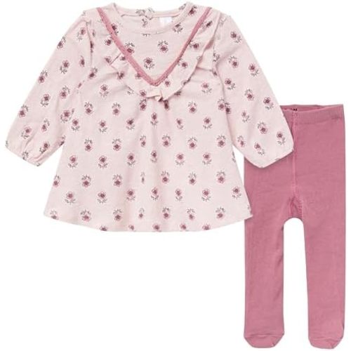 Modern Moments by Gerber baby-girls Dress and Tights Set