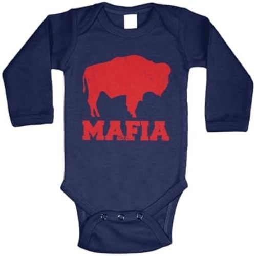 Haase Unlimited Mafia Football - New York Buffalo Crazy Bodysuit