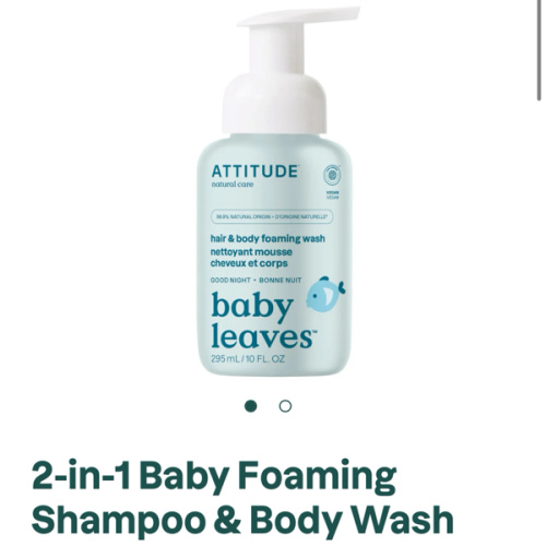 2-in-1 Baby Foaming Shampoo & Body Wash