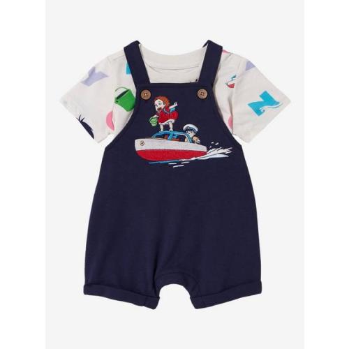 Studio Ghibli Ponyo Sasuke & Ponyo Boat Infant Overall Set - BoxLunch Exclusive | BoxLunch
