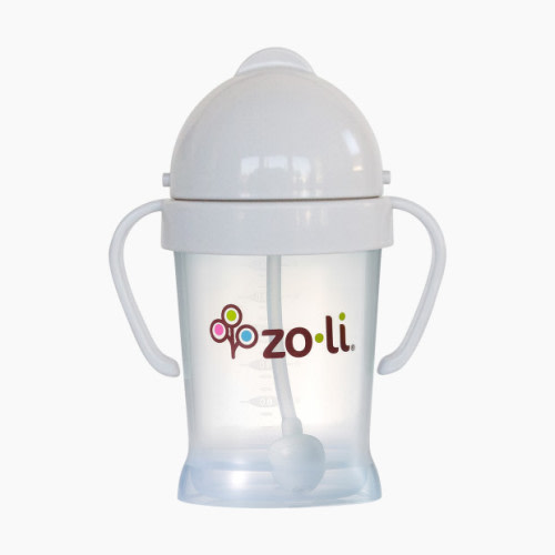 ZoLi BOT Straw Sippy Cup - Ash Grey