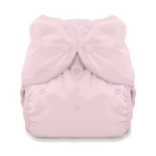 Thirsties Duo Wrap cloth diaper cover, size 1 pink salt (2x)