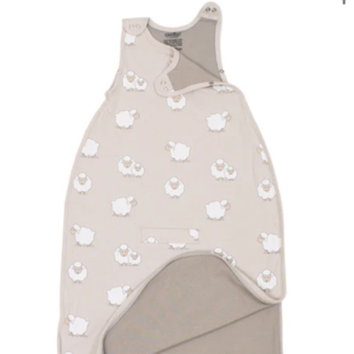 Woolino 4 Season Ultimate Baby Sleep Bag, Merino Wool & Organic Cotton, 2 Months - 2 Years, Sheep