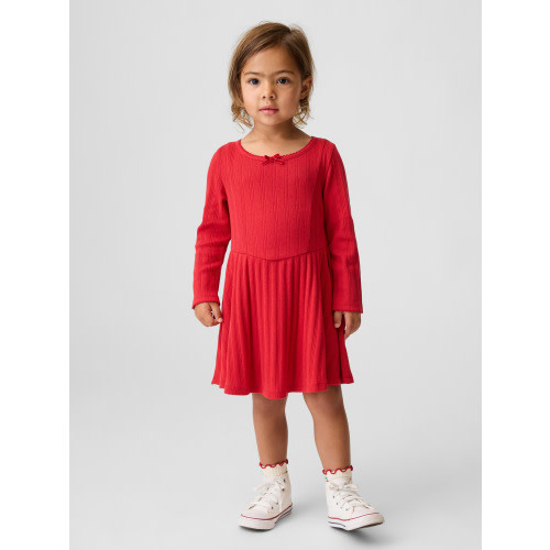 Baby & Toddler Pointelle Rib Dress