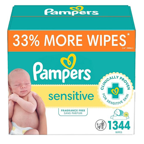 Pampers Sensitive Baby Wipes