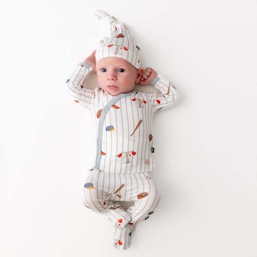 Take Me Home Set with Cap in Home Run- Newborn size