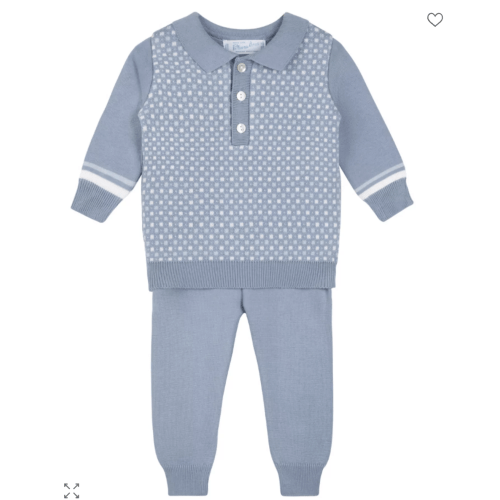 Boys' Geo Knit Polo Set - Baby, Little Kid