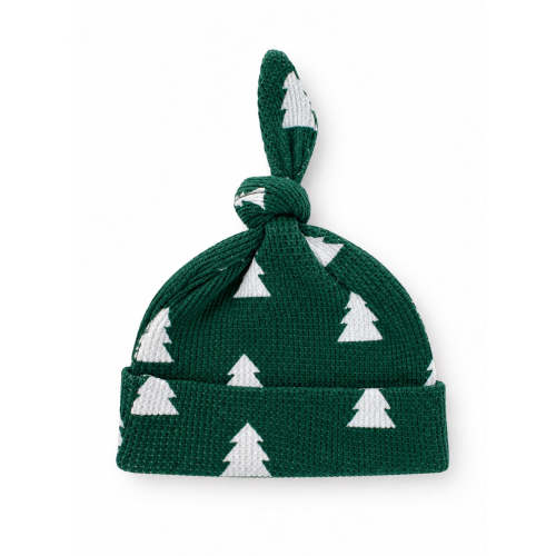 Organic Waffle Knot Beanie, Spruce Trees – SpearmintLOVE