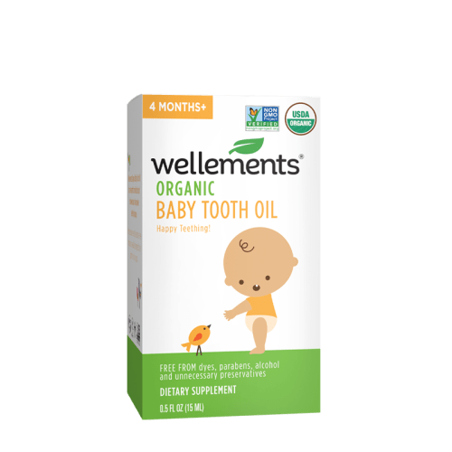 Wellements Organic Baby Tooth Oil