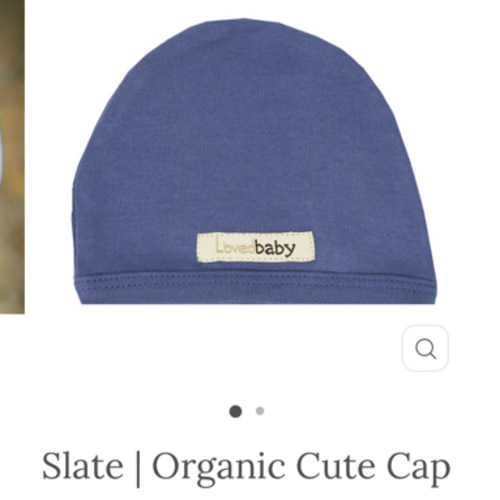 Slate | Organic Cute Cap – L'ovedbaby
