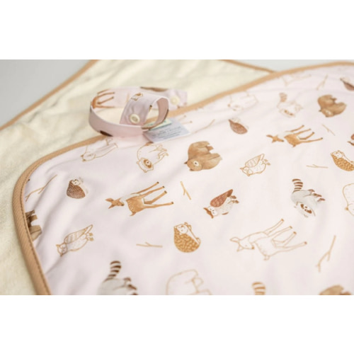 Ultra-Soft Bamboo Machine Washable and Wipeable Diaper Change Mat