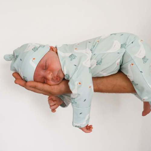 Cotton Growsuit - Puddle Duck