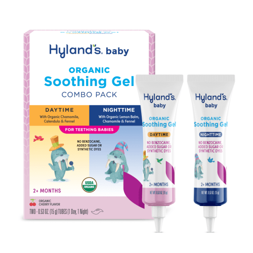 Hylands Natural Baby Soothing Gel Day/Night Combo Pack