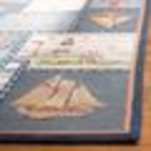 Chelsea HK267 Hand Hooked Accent Rug - Blue - 2'9"x4'9" - Safavieh