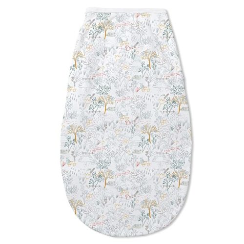 Nested Bean Zen Swaddle - Gently Weighted Swaddle | Baby: 0-6M | Cotton 100% | Help Reduce Moro (Startle) Reflex | TOG 1.5
