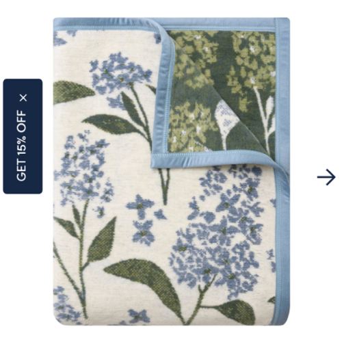 Lilacs Blanket