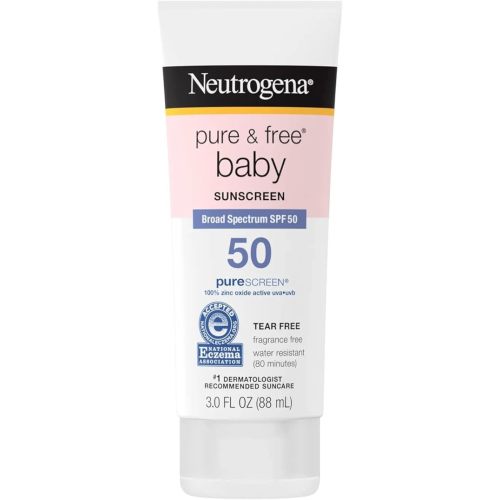 Neutrogena Pure & Free Baby Spf#50 Sunscreen 3 Ounce (88ml)