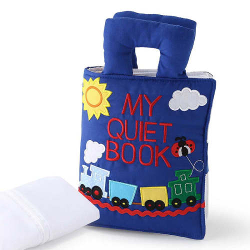 Quiet Time Busy Soft Interactive Cloth Activity Book