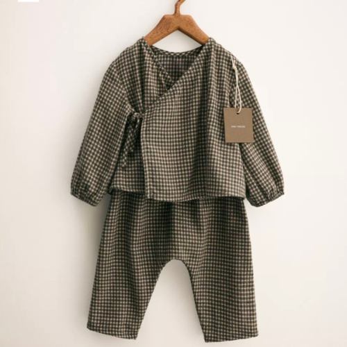 ZARA TIMELESS - PLAID SET - Dark khaki | ZARA United States