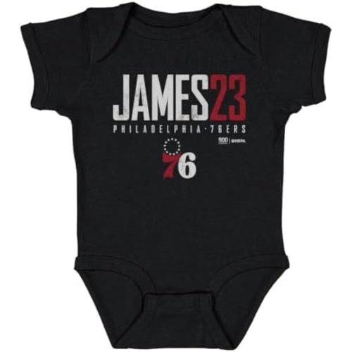 500 LEVEL LeBron James Philadelphia 76ers Elite One-Piece Infant Bodysuit