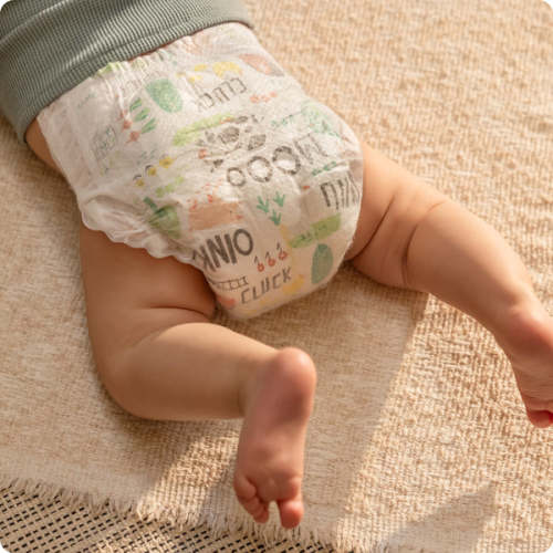 Honest Wetness Indicator Diapers - Plant-Based & Fragrance-Free