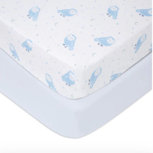 aden + anais | cotton poplin sheets - time to dream 2 pack