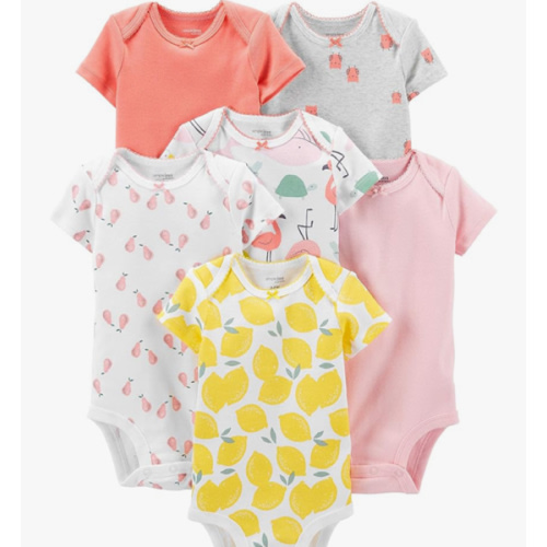 Simple Joys by Carter's Baby Girls' 6-Pack Sleeveless Bodysuit