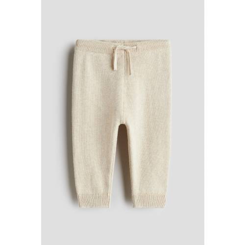 FINE-KNIT COTTON JOGGERS