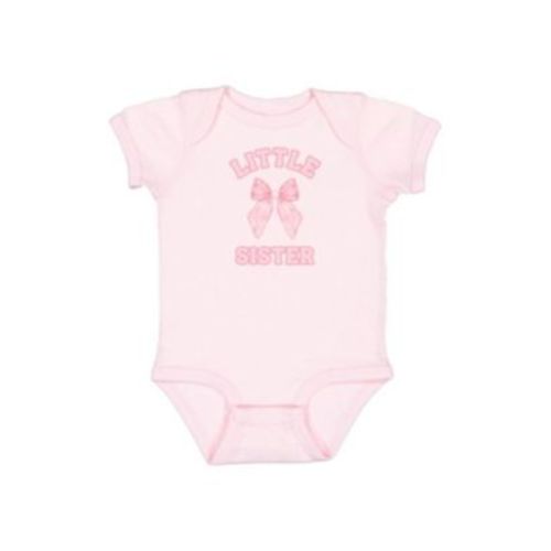 Sister Bow Short Sleeve Bodysuit - Baby