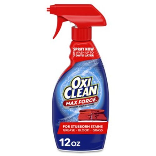 OxiClean Max Force Laundry Stain Remover Spray, 12 fl oz