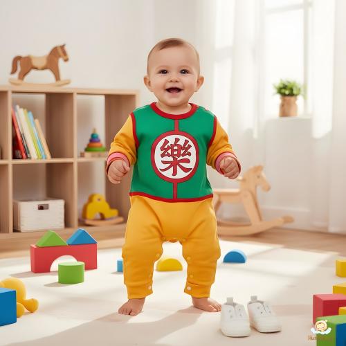 Baby Romper Unisex | Cute Cartoon Onesie | Soft Long Sleeve Baby Outfit