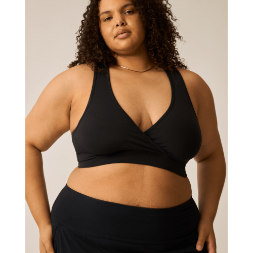 French Terry Racerback Nursing & Sleep Bra | Twilight - Kindred Bravely