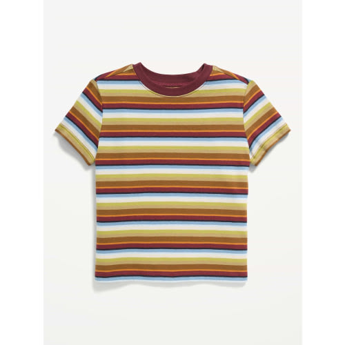 Short-Sleeve Striped T-Shirt for Toddler Boys