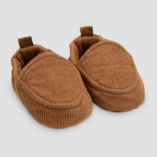Carter's Just One You® Baby Comfy Slippers - Brown, Size: 0-3M