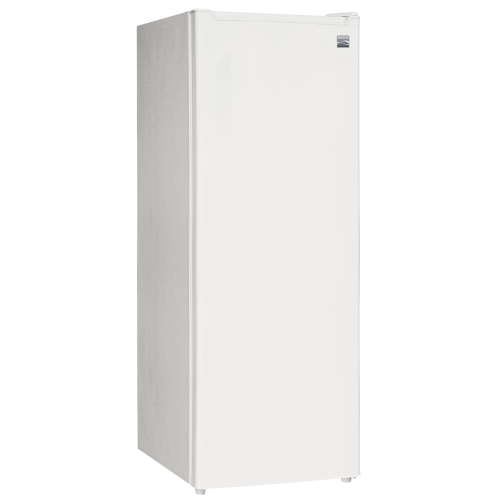 Kenmore 6 Cu Ft Convertible Upright Freezer/Refrigerator, Garage Ready with Adjustable Temperature Control for Food and Meat Storage in Kitchen, Basement or Utility Room, White