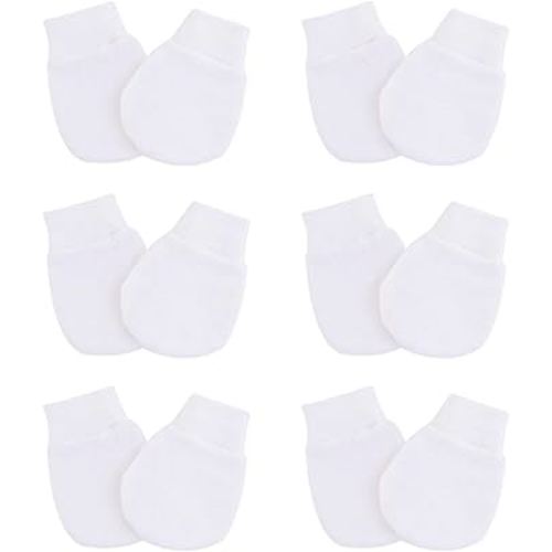 Baby Mittens No Scratch Mittens Infant Soft Gloves Mittens for 0-6 Months Boys Girls