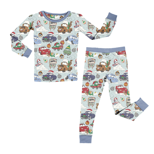 Holiday Pit Stop Youth Pant Set **PreOrder** – Six Southern Babes