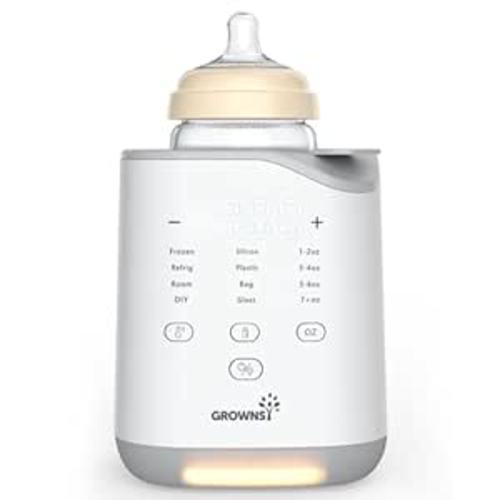 Grownsy NightEase Pro Bottle Warmer for Night Breastfeeding
