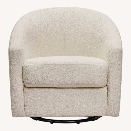 Babyletto Natural Boucle Nursing Chair - AptDeco